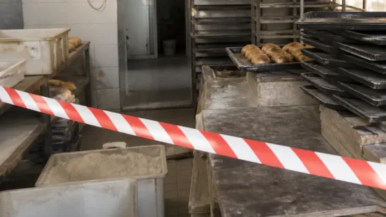 Gricignano, sequestrati 560 chili di alimenti in un panificio