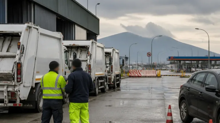 Carburante mancante e blocchi dei tir: a Napoli rischio interruzione della raccolta rifiuti