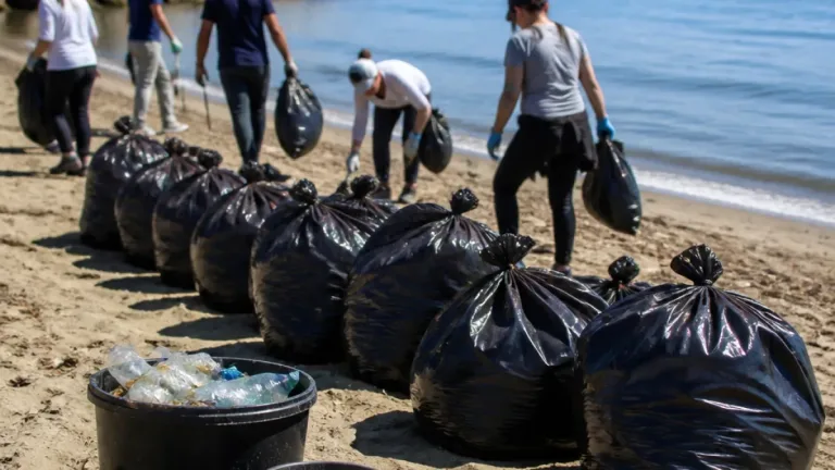 Detenuti e volontari ripuliscono la costa campana: oltre 1,4 tonnellate di rifiuti raccolte