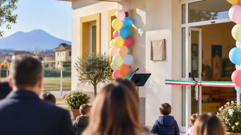 Chiaiano, il nido di corso Chiaiano intitolato ad Anna Della Monica de Conciliis
