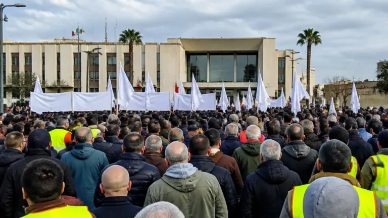 A Castel Volturno in 20mila contro il Cpr: Fico e sette vescovi in piazza