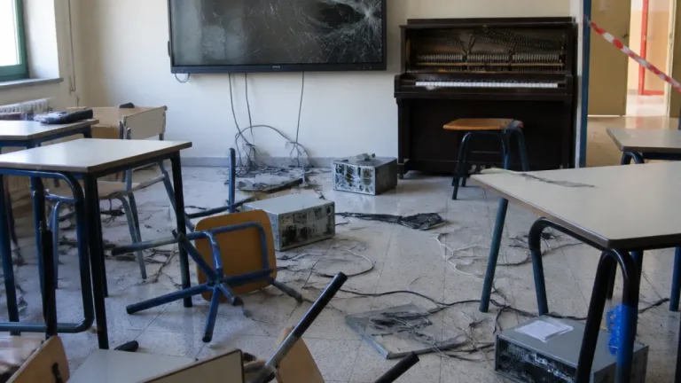 Liceo Mazzini al Vomero danneggiato durante l’occupazione: denuncia del dirigente e indagini in corso
